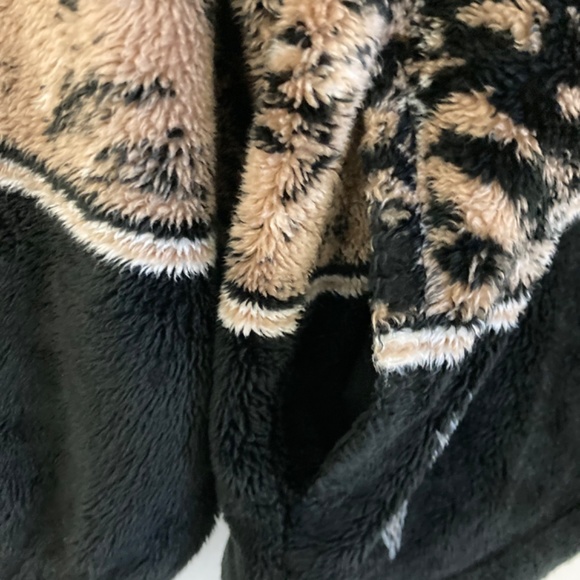 National wildlife federation Sherpa plush full zip jacket size L - Picture 3 of 8